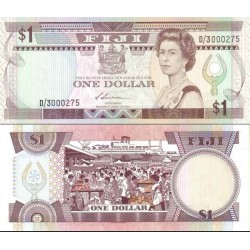 اسکناس 1 دلار - فیجی 1987