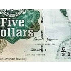اسکناس 5 دلار - جزایر کایمن 2005 پرفیکس سریال C/2