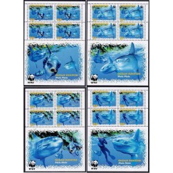 4 عدد مینی شیت WWF - خورشید ماهی اقیانوس  - پنرین 2003 قیمت 24 دلار