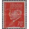 1 عدد  تمبر سری پستی - مارشال پتین - 70 سنت نارنجی - فرانسه 1941