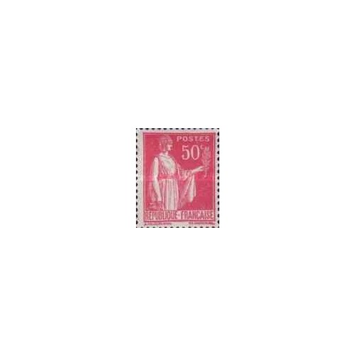 1 عدد  تمبر سری پستی - تمثیل صلح - 50c - فرانسه 1932