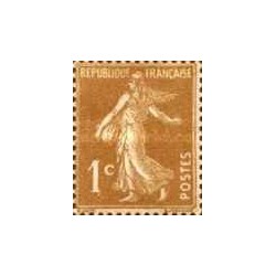 1 عدد  تمبر سری پستی - بذرپاش - 1c - فرانسه 1931