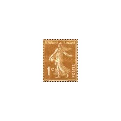 1 عدد  تمبر سری پستی - بذرپاش - 1c - فرانسه 1931