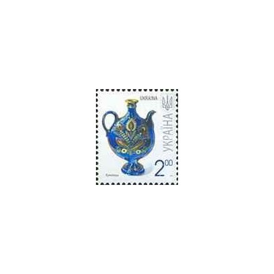 1 عدد  تمبر سری پستی - صنایع دستی - 2G - اوکراین 2007