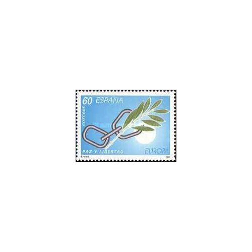 1 عدد تمبر مشترک اروپا - Europa Cept - صلح و آزادی - اسپانیا 1995 1 عدد تمبر مشترک اروپا - Europa Cept - صلح و آزادی - اسپانیا 1995