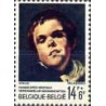 1 عدد  تمبر خیریه  - بلژیک 1976