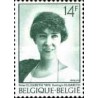 1 عدد  تمبر صدمین سالگرد تولد ملکه الیزابت - بلژیک 1976