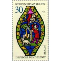 1 عدد تمبر تمبرهای کریسمس- برلین آلمان 1976 تمبر شیت