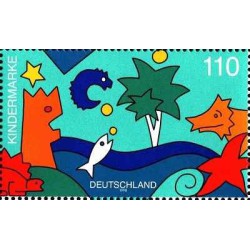 1 عدد تمبر تمبر کودکان - جمهوری فدرال آلمان 1998 تمبر شیت