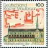 1 عدد تمبرنامزدی صومعه مولبرون به عنوان میراث تاریخی و فرهنگی توسط یونسکو - جمهوری فدرال آلمان 1998