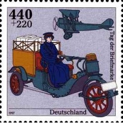 1 عدد تمبر روز تمبر - جمهوری فدرال آلمان 1997 تمبر شیت - قیمت 6 دلار
