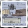 1 عدد تمبر  ششصدمین سالگرد تاسیس دانشگاه کلن - جمهوری فدرال آلمان 1988