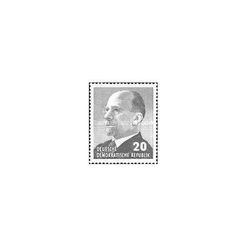 1 عدد  تمبر والتر اولبریخت - نسخه یادبود - جمهوری دموکراتیک آلمان 1973