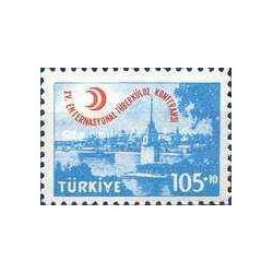 2 عدد تمبر آتاتورک - ترکیه 1958