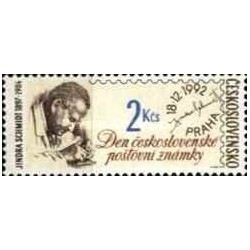 1 عدد  تمبر روز تمبر - چک اسلواک 1992