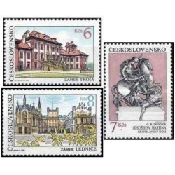 3 عدد  تمبر وطن زیبای من - چک اسلواک 1992 قیمت 11.4 دلار