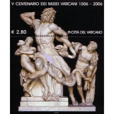 مینی شیتپانصدمین سالگرد موزه واتیکان - نقش برجسته - واتیکان 2006