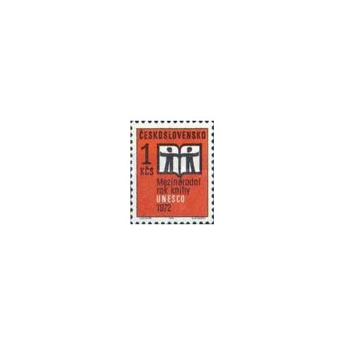 1 عدد تمبر سال کتاب بین المللی - چک اسلواکی 1972 1 عدد تمبر سال کتاب بین المللی - چک اسلواکی 1972