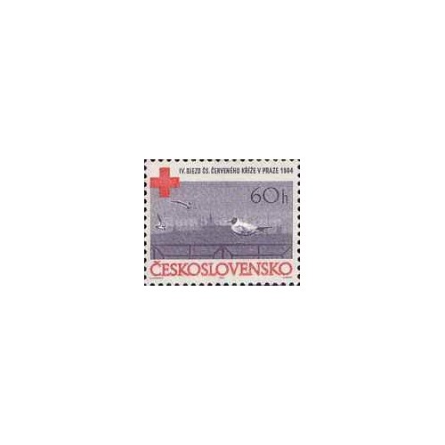 1 عدد تمبر چهارمین کنگره صلیب سرخ چک، پراگ - چک اسلواکی 1964 1 عدد تمبر چهارمین کنگره صلیب سرخ چک، پراگ - چک اسلواکی 1964