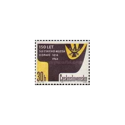 1 عدد  تمبر صد و پنجاهمین سالگرد موزه سیلسیا، اوپاوا - چک اسلواکی 1964