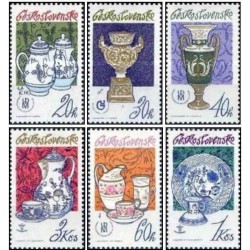 6 عدد تمبر چینیهای چکسلواکی - چک اسلواکی 1977