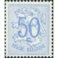 1 عدد تمبر سری پستی - مبالغ جدید - 50c -  بلژیک 1960