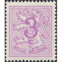 1 عدد تمبر سری پستی - مبالغ جدید - 3c -  بلژیک 1960