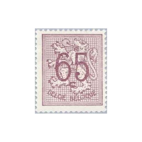 1 عدد تمبر سری پستی - مبالغ جدید - 65c -  بلژیک 1951 قیمت 13دلار