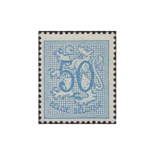 1 عدد تمبر سری پستی - مبالغ جدید - 50c -  بلژیک 1951