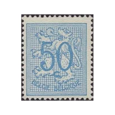 1 عدد تمبر سری پستی - مبالغ جدید - 50c -  بلژیک 1951