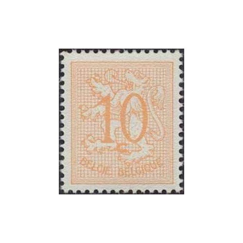 1 عدد تمبر سری پستی - مبالغ جدید - 10c -  بلژیک 1951