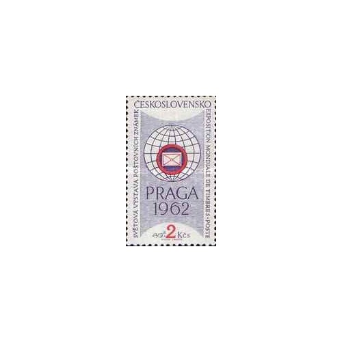 1 عدد تمبر نمایشگاه بین المللی تمبر پراگا 1962 - چک اسلواکی 1961