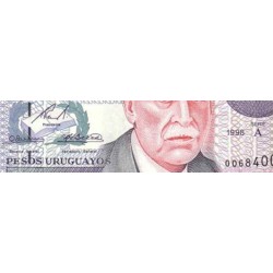 اسکناس 10 پزو - اورگوئه 1998