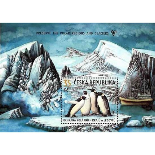 مینی شیت حفاظت از مناطق قطبی و یخچال های طبیعی  - جمهوری چک 2009