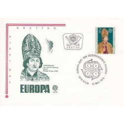 پاکت مهر روز  تمبر مشترک اروپا - Europa Cept - تابلو نقاشی - اتریش 1975