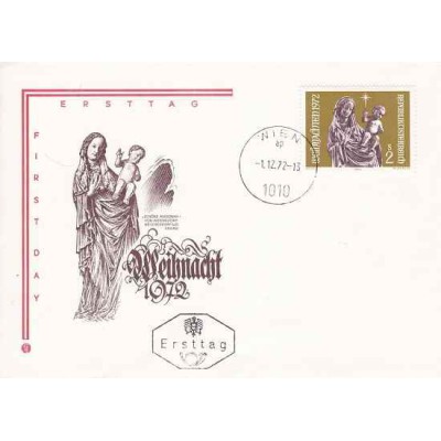 پاکت مهر روز یادبود کارل میخائیل زیهر - آهنگساز  - اتریش 1972