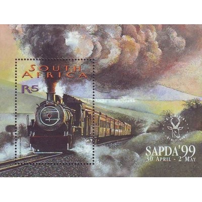 سونیرشیت نمایشگاه بین المللی تمبر "SAPDA '99" - ژوهانسبورگ، آفریقای جنوبی - آفریقای جنوبی 1999