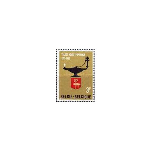 1 عدد تمبر خانه تالبوت در پوپرینگ - بلژیک 1965