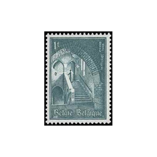 1 عدد تمبر صومعه Affligem - بلژیک 1965