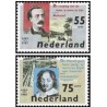 2 عدد  تمبر ادبیات هلندی - هلند 1987