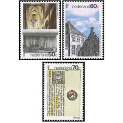 3 عدد  تمبر اوترخت - هلند 1986