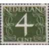 1 عدد  تمبر سری پستی - تمبرهای روزانه جدید - 4c - هلند 1946
