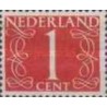 1 عدد  تمبر سری پستی - تمبرهای روزانه جدید - 1c - هلند 1946