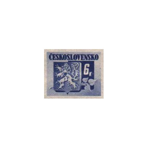 1 عدد تمبر سری پستی - نشان های ملی. براتیسلاوا - 6k- چک اسلواکی 1945 1 عدد تمبر سری پستی - نشان های ملی. براتیسلاوا - 6k- چک اسلواکی 1945