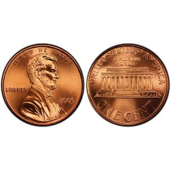 سکه 1 سنت - برنجی- آمریکا 2006غیر بانکی