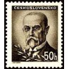 1 عدد تمبر سری پستی شخصیت ها - 50h- چک اسلواکی 1945