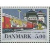 1 عدد تمبر ارسال توسط قطار -  دانمارک 1997