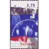1 عدد تمبر صدمین سالگرد انجمن های کارفرمایان دانمارک-  دانمارک 1996