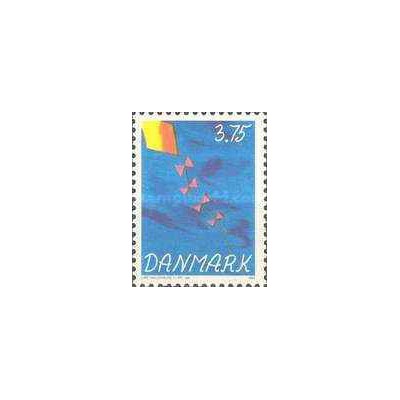 1 عدد تمبر مسابقه تمبر کودکان -  دانمارک 1994