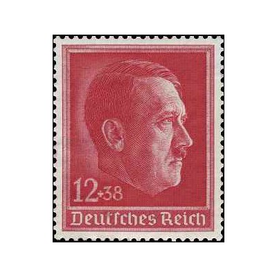1 عدد تمبر چهل و نهمین سالگرد تولد آدولف هیتلر - رایش آلمان 1938 قیمت 12 دلار